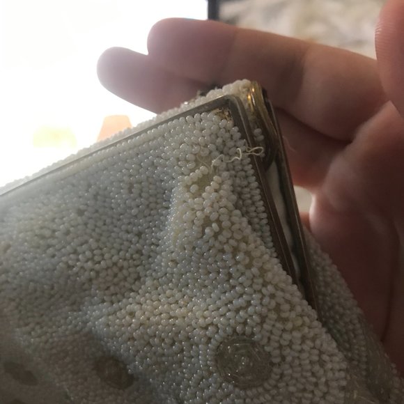 Vintage Michel Swiss Beaded Evening Bag Clutch - Picture 7 of 12